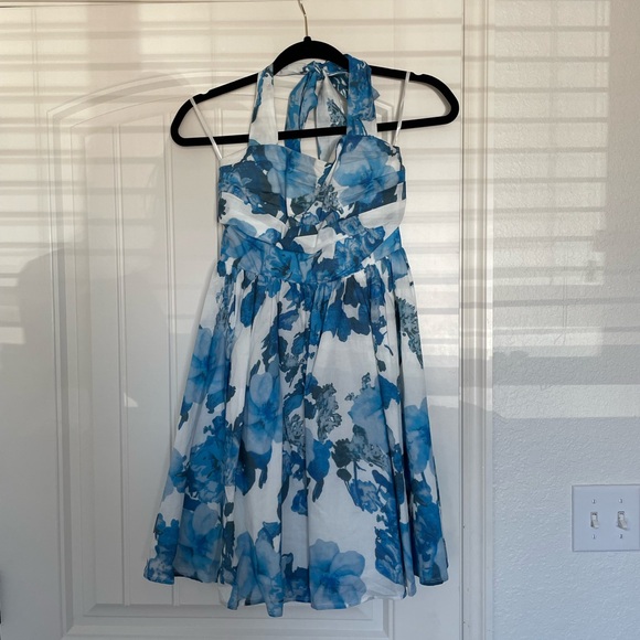 Mini floral dress - Picture 3 of 5